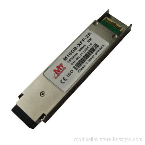 10Gbps Optic Module, XFP DWDM, 1550nm, ZR Dual-fiber